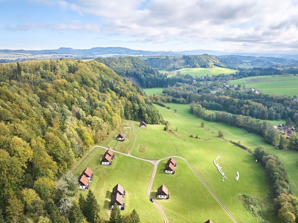 Grass, Natural Landscape, Grassland, Plain, Landscape, Rural Area, House, Land Lot, Aerial Photography, Field