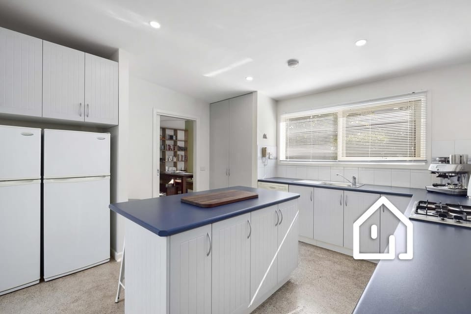 Plenty of space for groceries with two fridge/freezes