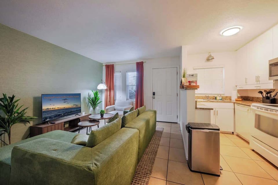 Unwind on our comfy sofas after a day at the beach.