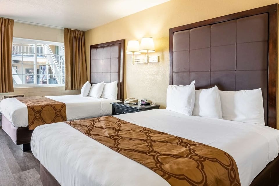 Unit With 2 Queen Beds. Exact unit will be assigned upon arrival. Views, colors, and decor may vary.