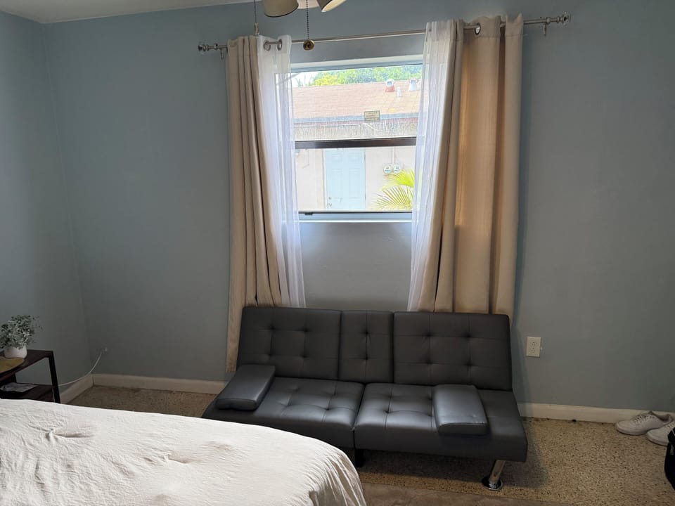 Bedroom 2: Queen bed and Sleeper sofa 