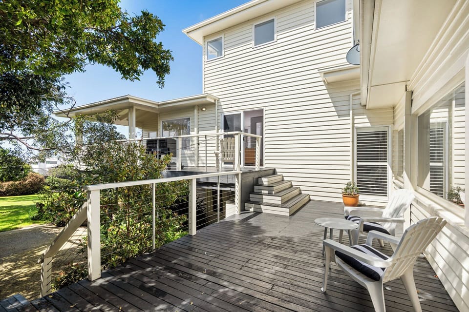 Sit back, relax and enjoy the multiple outdoor seating areas