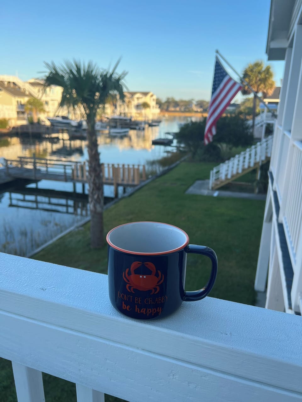 Prefect place to enjoy a morning cup of coffee