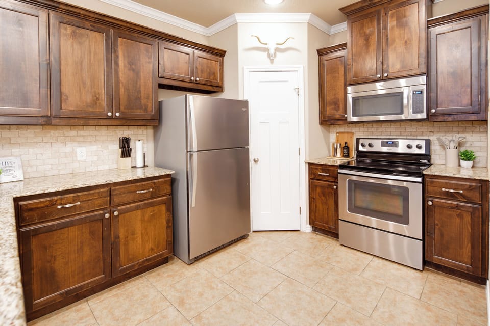 Fully equipped kitchen