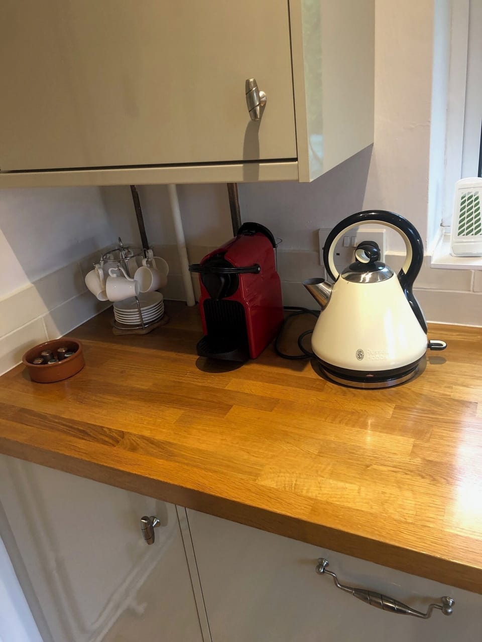 Kitchen - coffee machine and kettle