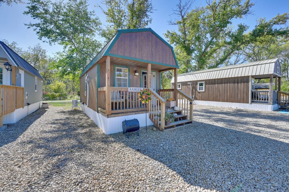 Cabin Exterior | Designated Parking (1 Vehicle) | Overflow Parking