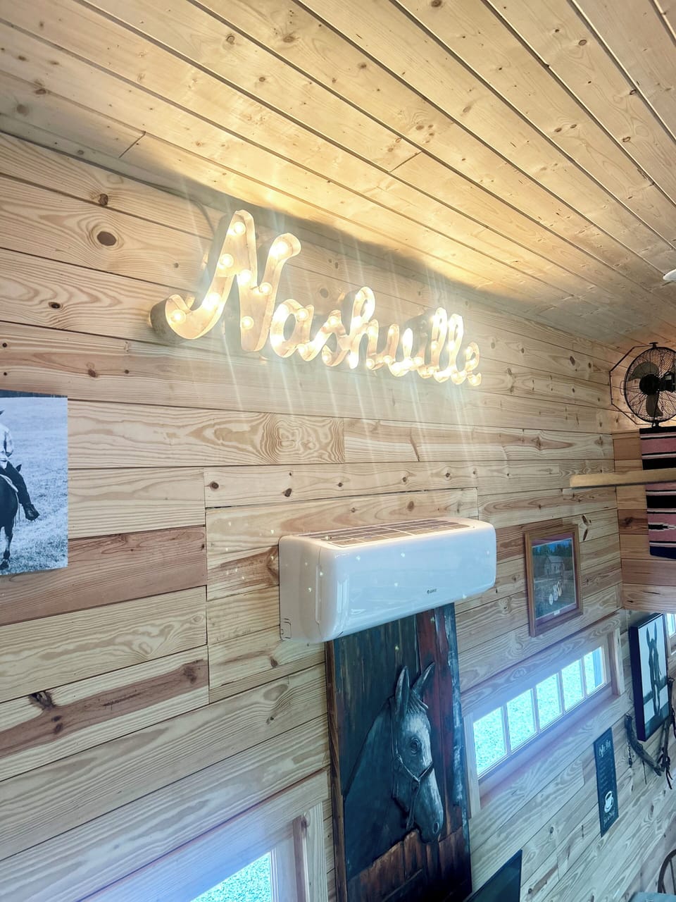 Experience the bright lights of Nashville...in your cozy cabin.