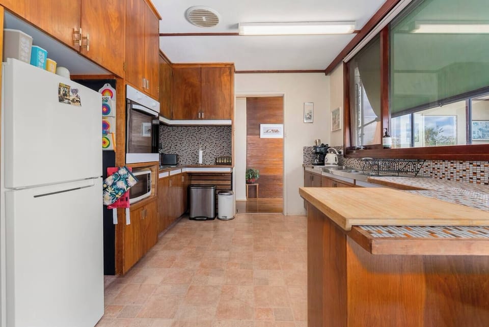 A well-equipped kitchen has all you need to prepare meals at home.