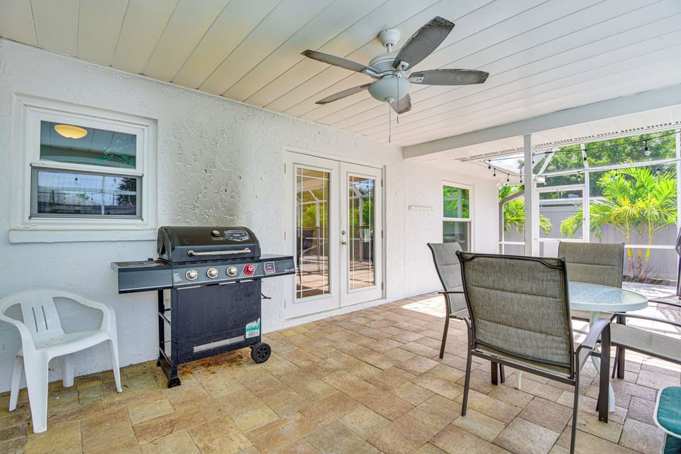 Screened-In Lanai | Private Pool | Outdoor Dining Table