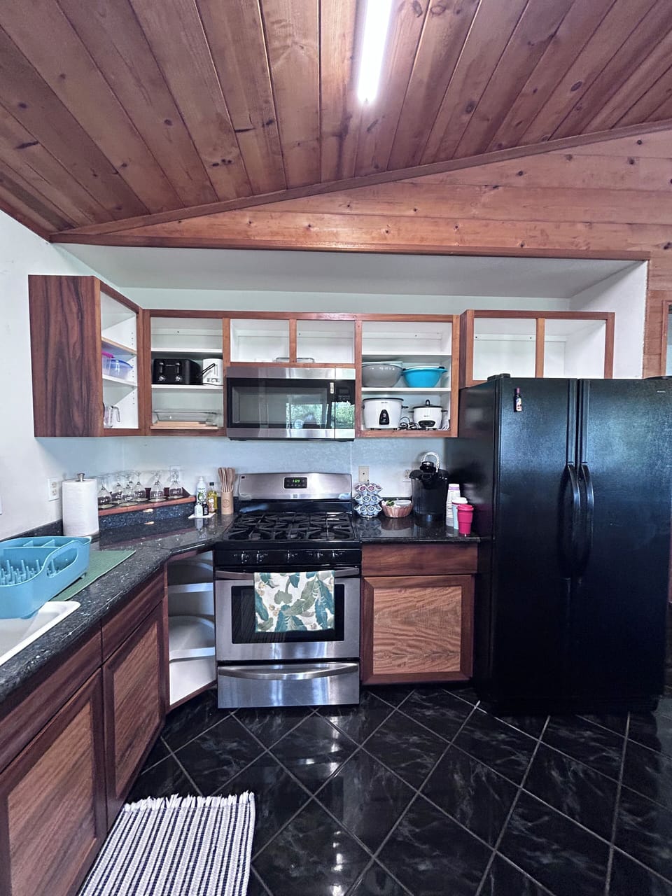 Upstairs kitchen