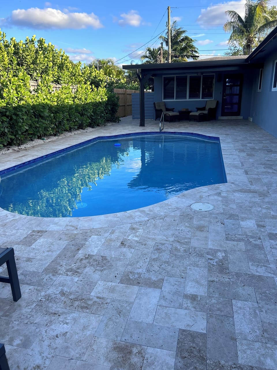 Beautiful sparkling private pool