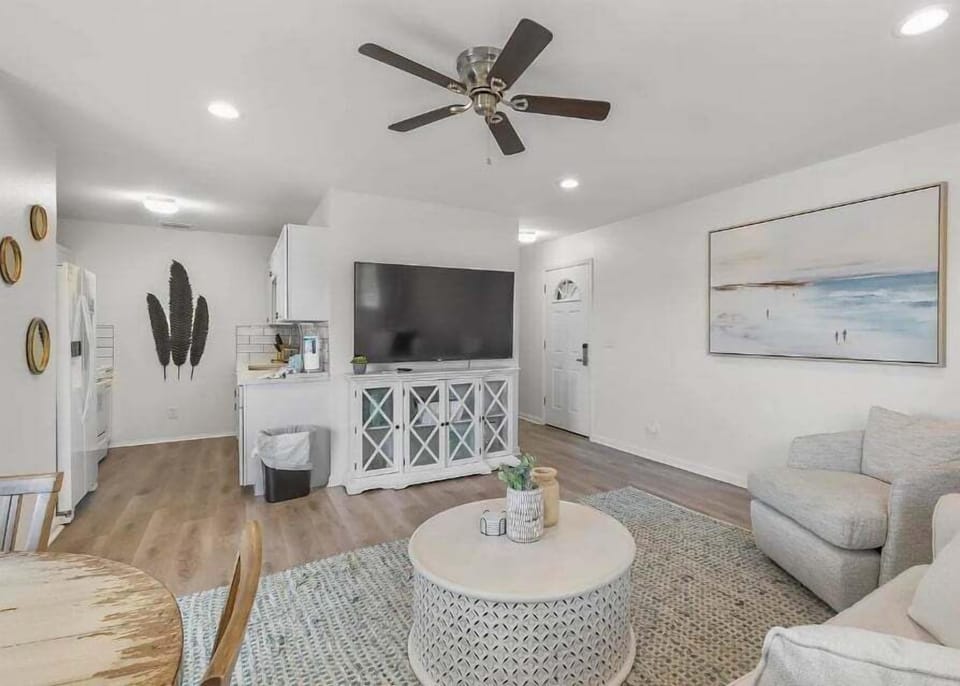 64 " TV in Living Room