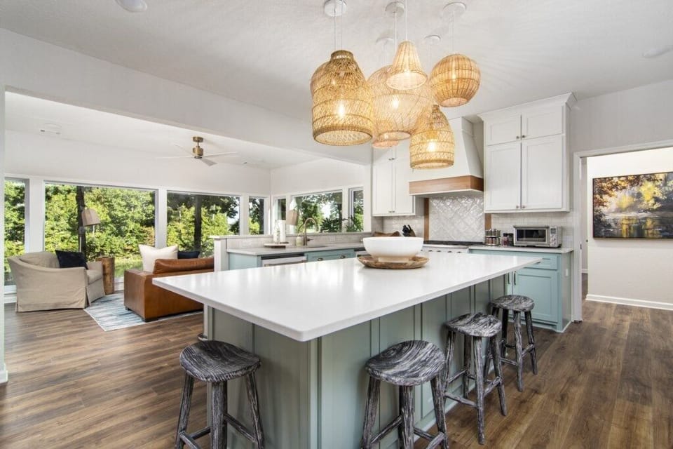 Kitchen Island with Extra Seating