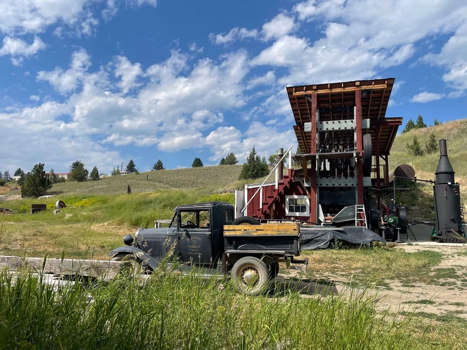  Hope Mill, One of the Oldest Quartz Mills in Montana