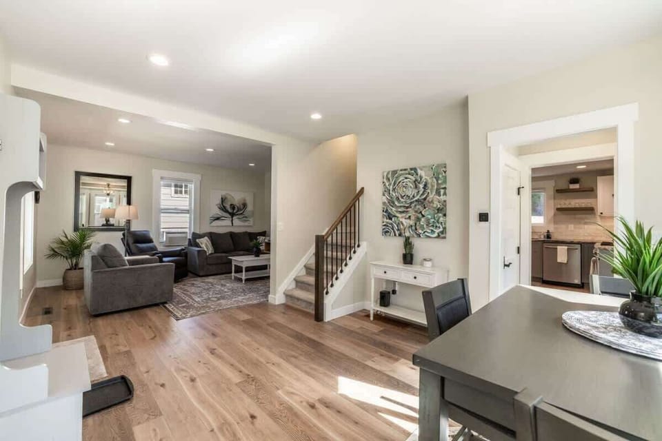 open concept floor plan 