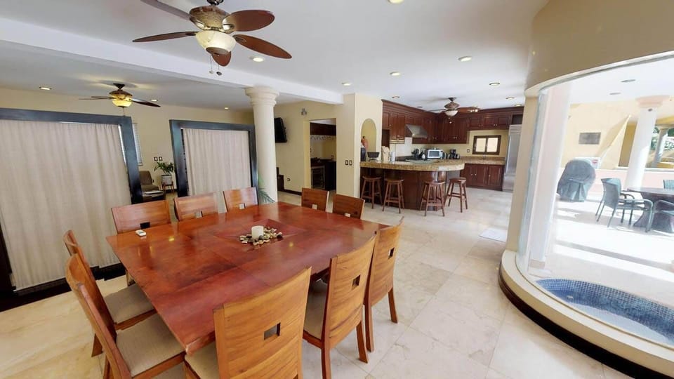 Dinning room and kitchen