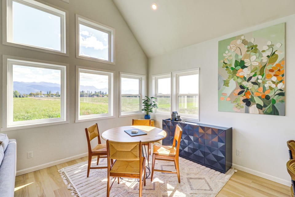 Dining Area | Dishware & Flatware | 1st Floor