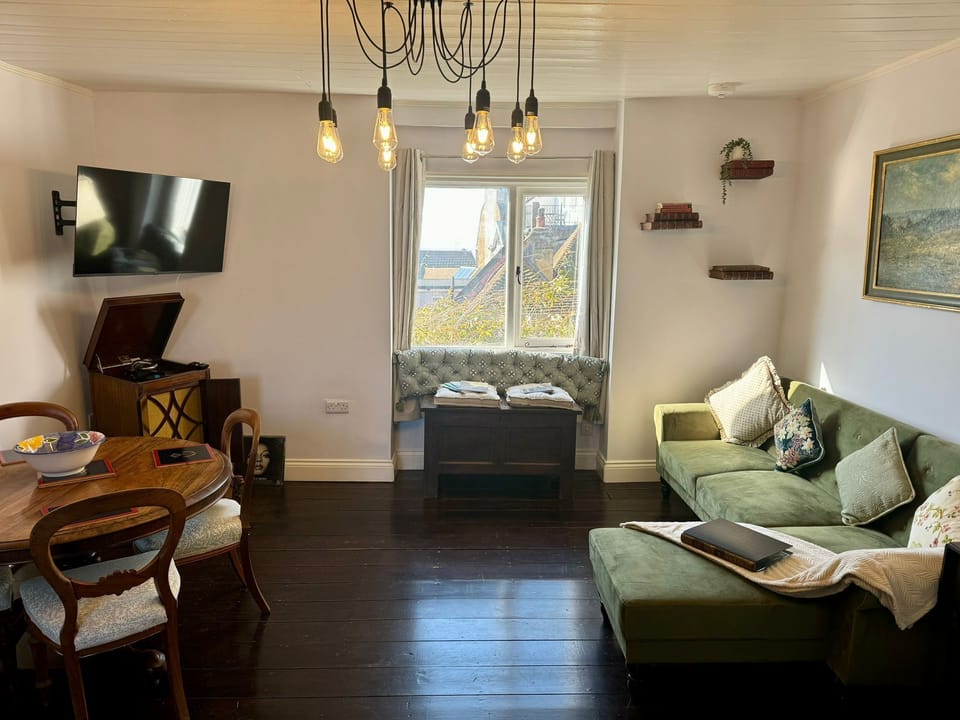 Lounge with sea views