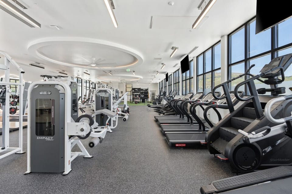 State of the Art Gym with Amazing Views