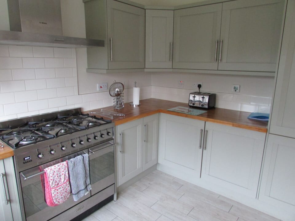 Ample storage in the kitchen