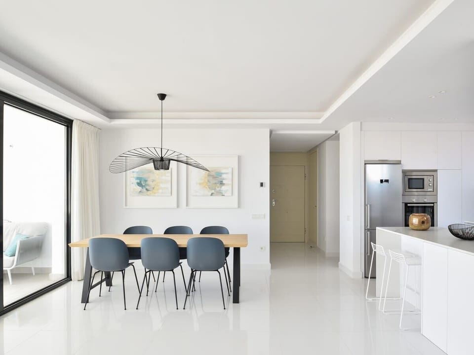 Living room dining table