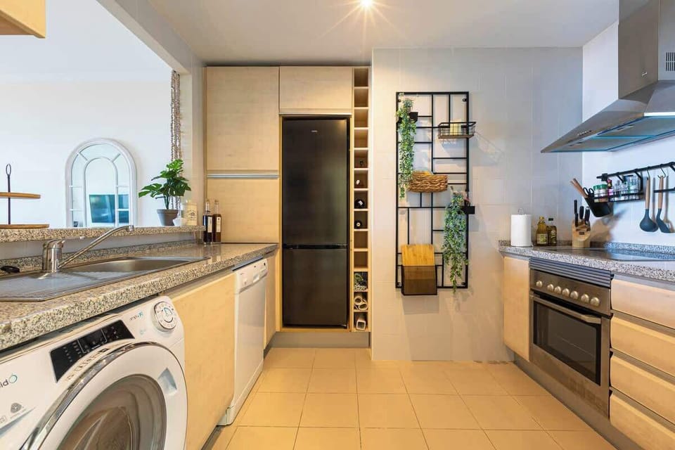 Fully equipped  kitchen