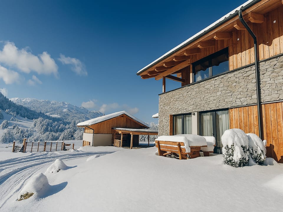 Holiday Home Exterior [winter]
