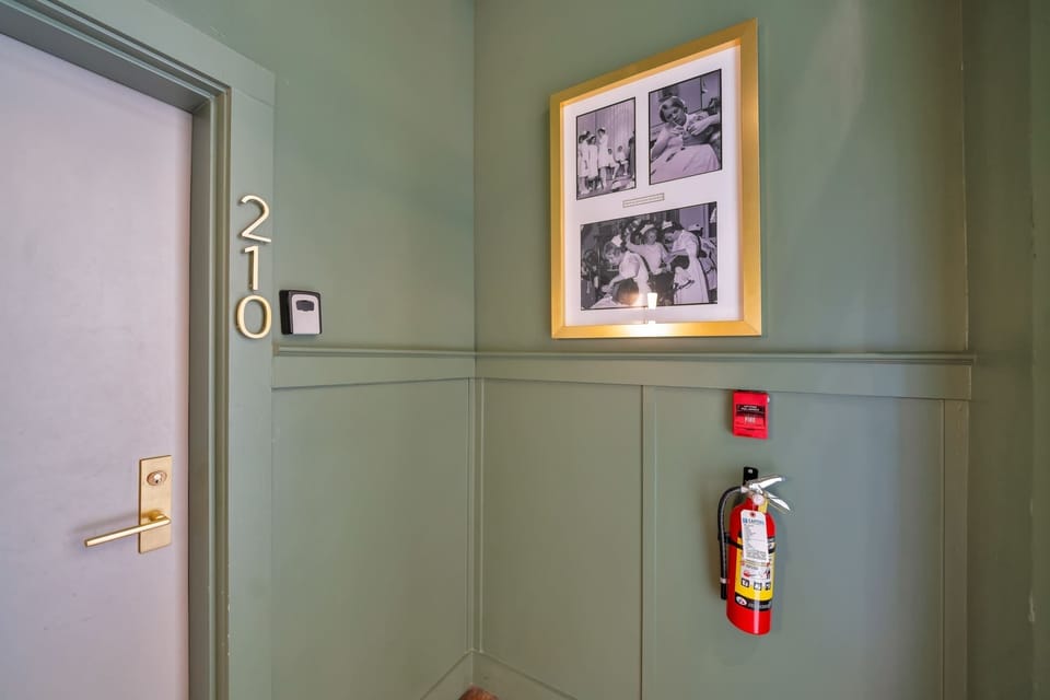 Hallway: Welcoming hallway leading to your cozy retreat!