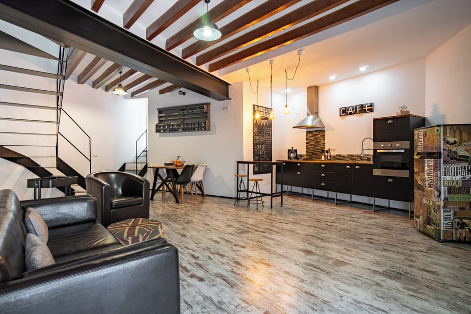 cocina y salón