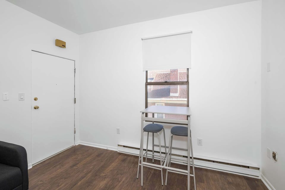 Enjoy intimate meals at the dining table, with space for 2