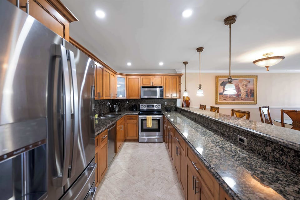 Whip up your favorite meals in the fully equipped kitchen