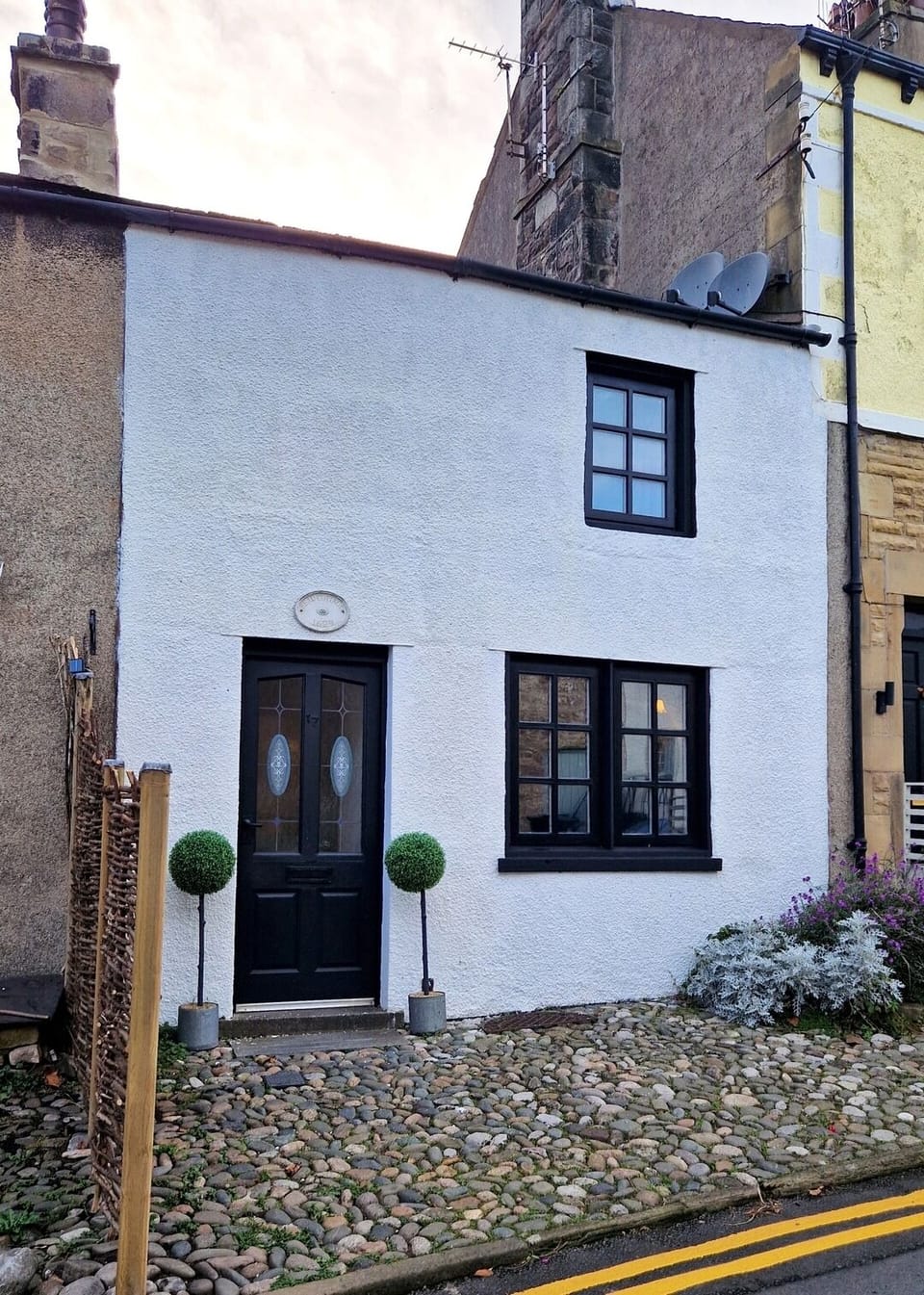 Front of cottage