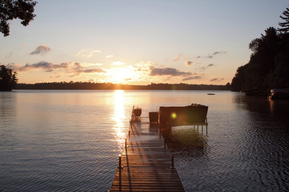 Enjoy our dock system to tie up your boat, jump in the water, or enjoy nature.