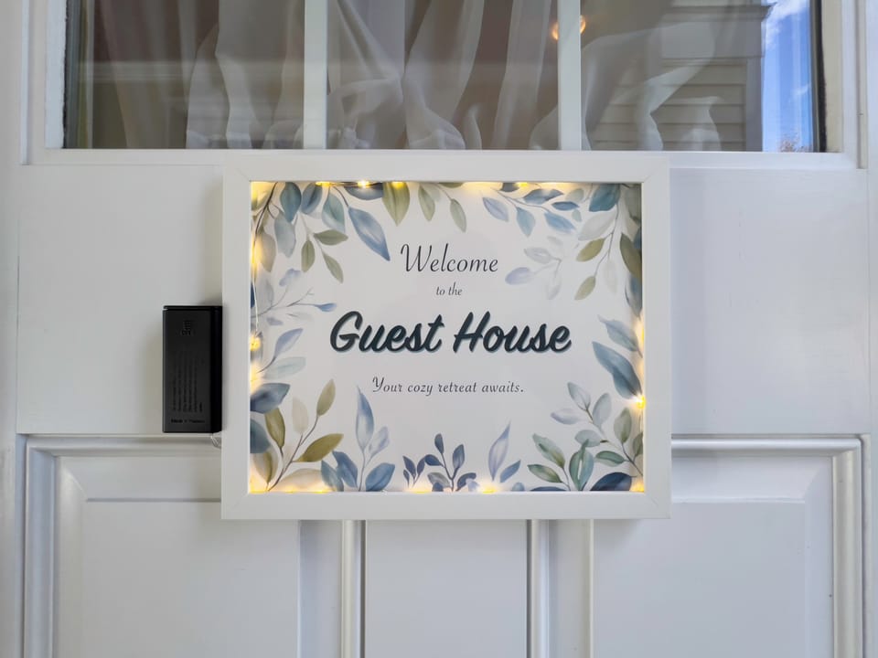 Exterior: Entrance to the guest house. Welcome home! 