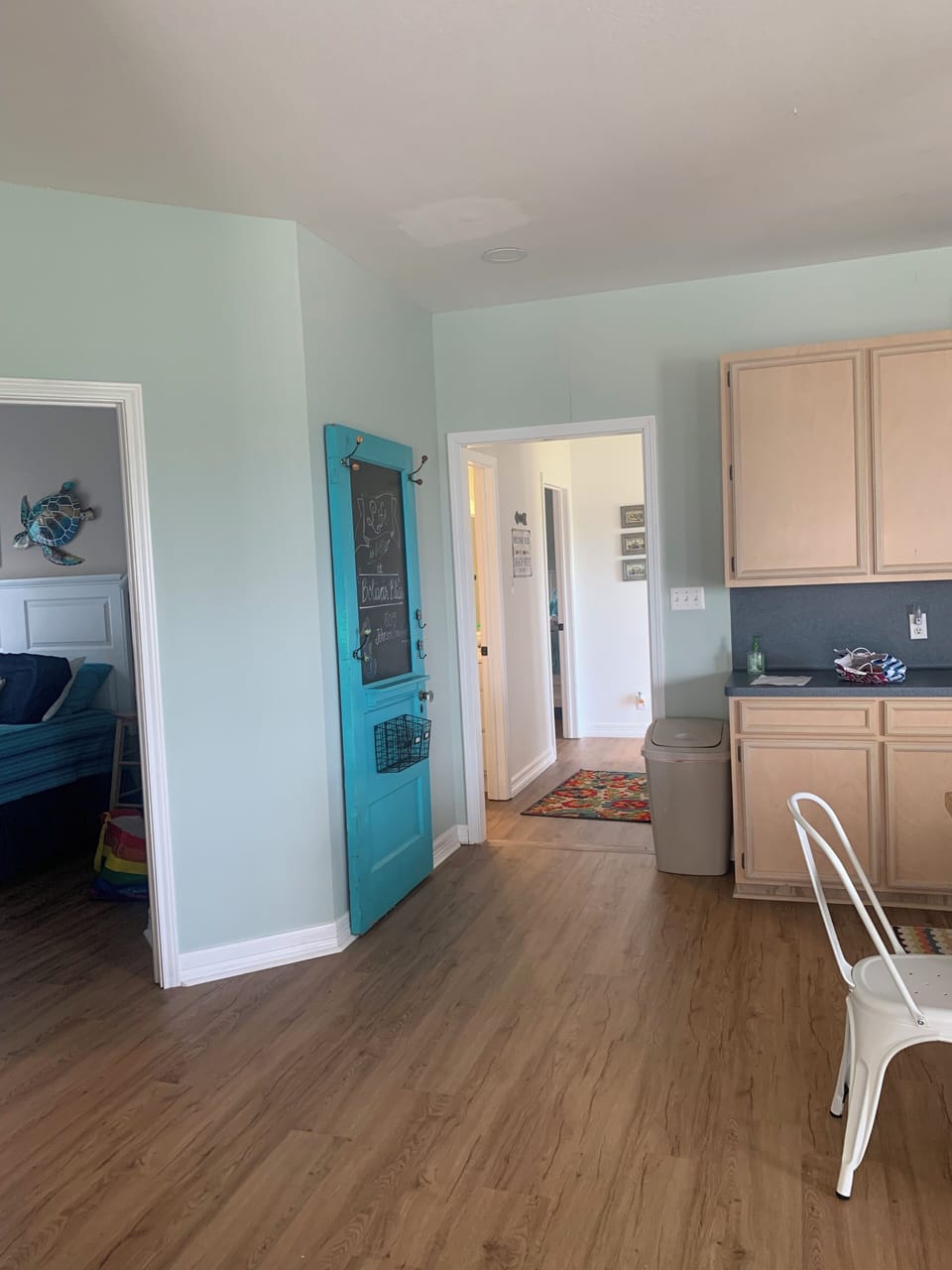 Back hallway leads to Bathroom 2 and Bedroom 3.