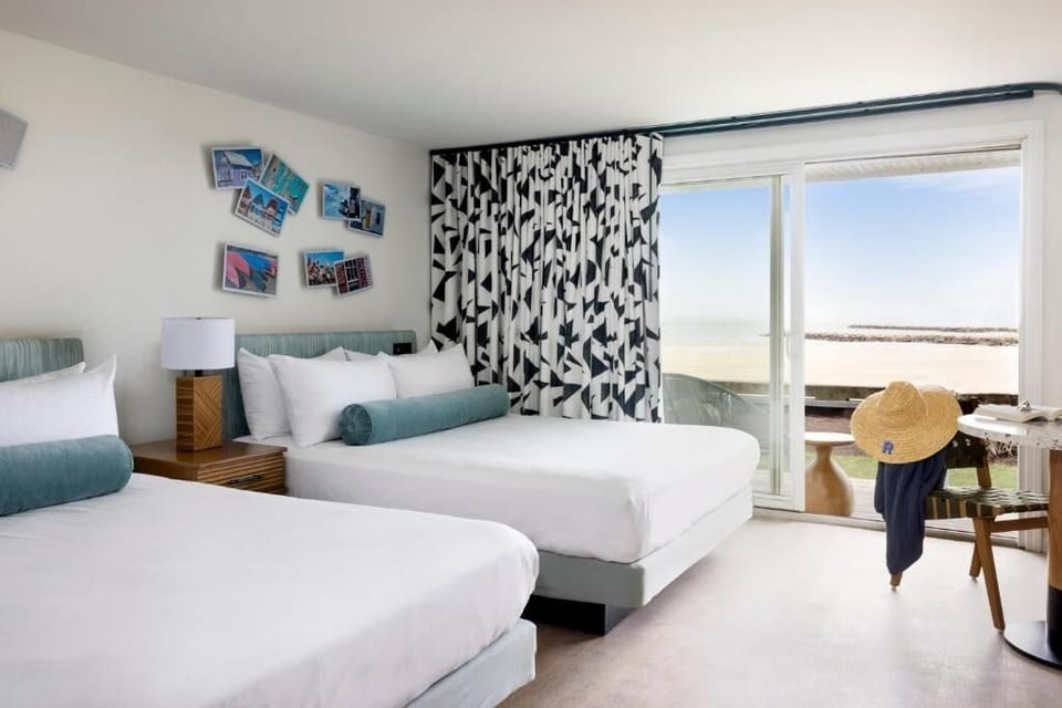 Wake up to sea breezes from your sunlit bedroom.