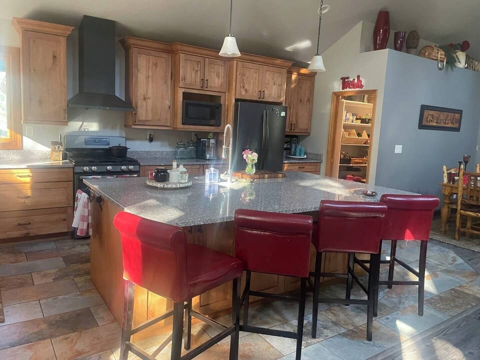 Kitchen View from the Large Family Island.