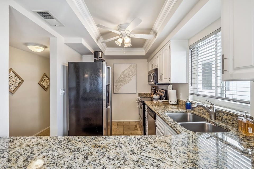 Well equipped kitchen in this Unit