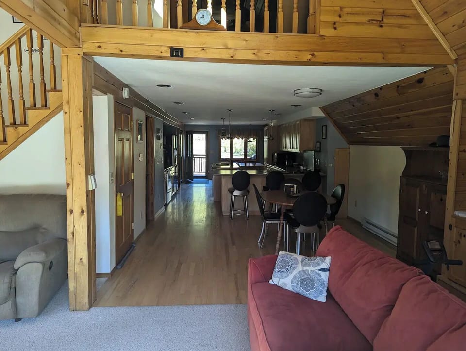 Family Room looking into dining and Kitchen