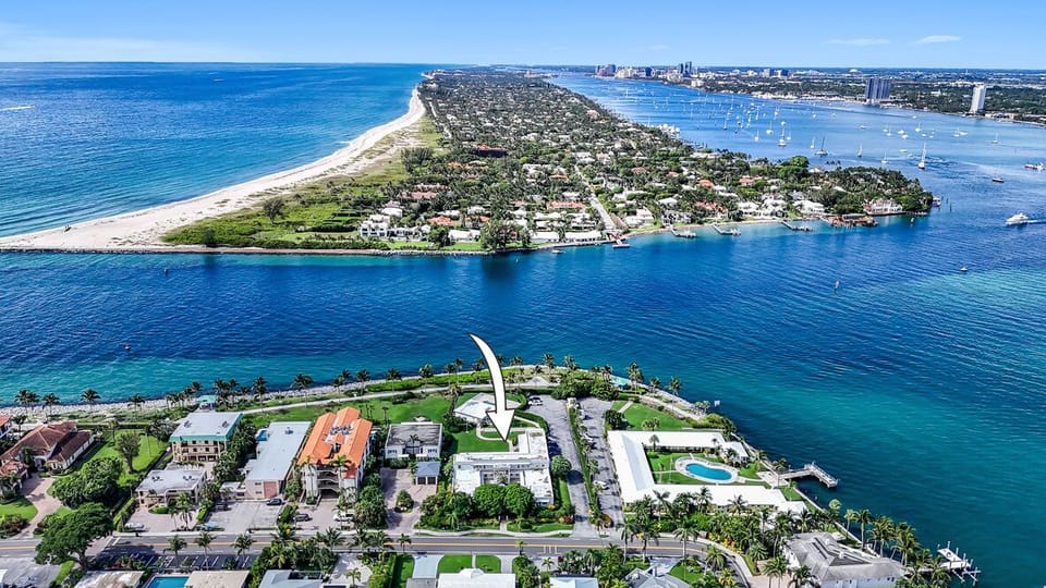Aerial View of Inlet and Property Location