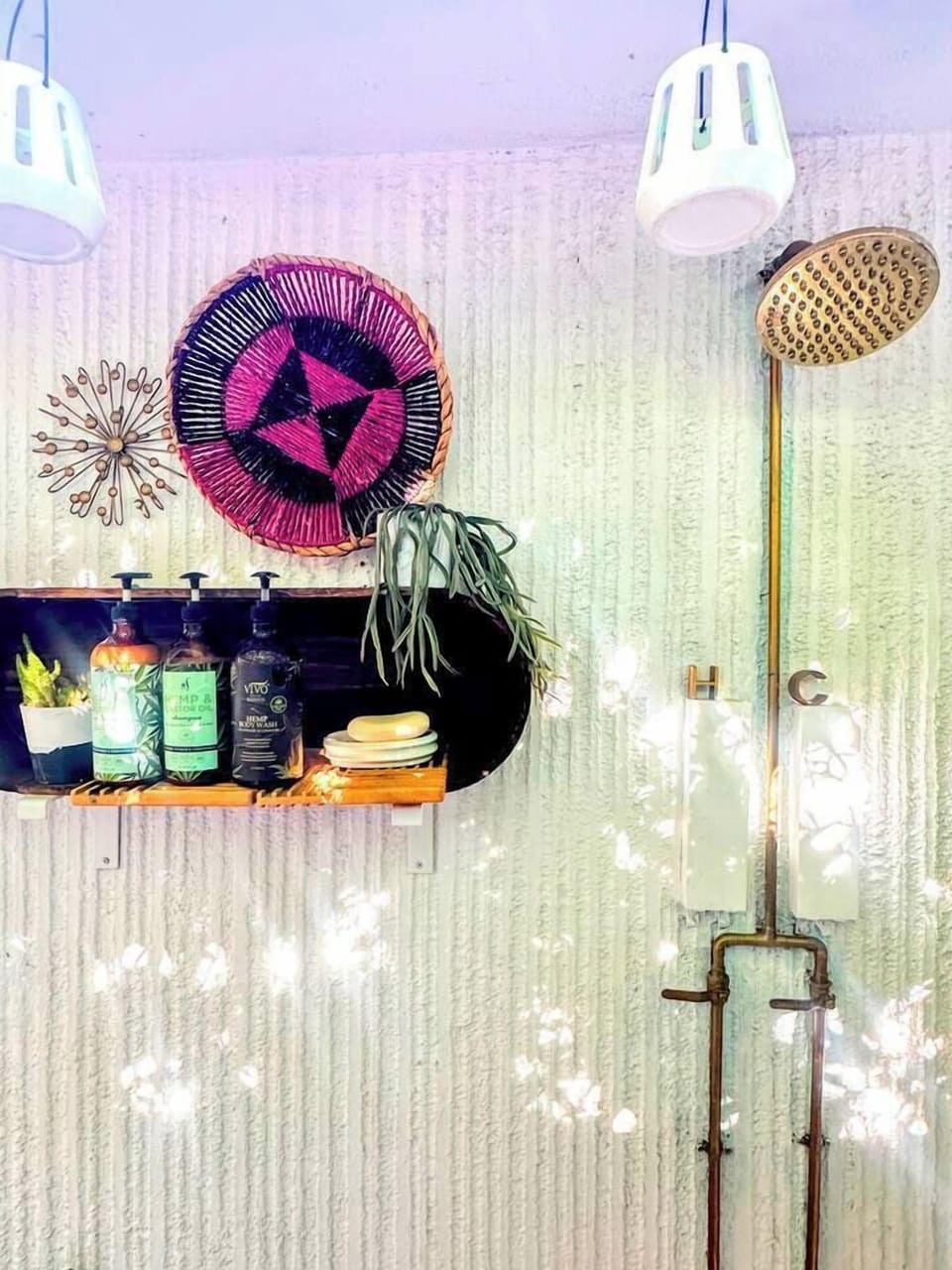 We love this outdoor rain shower and we’re sure you will too 