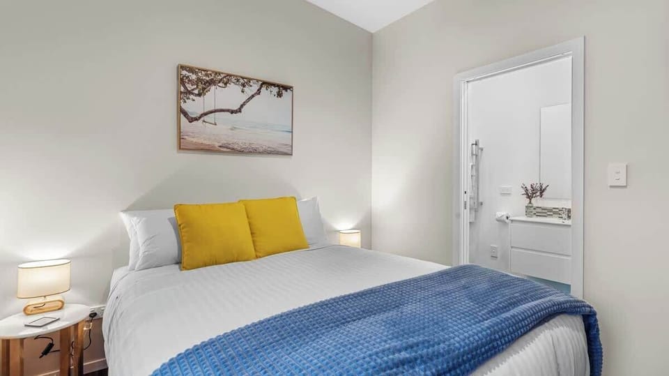 Bedroom with ensuite bathroom