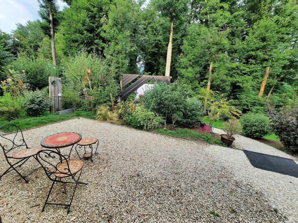 petit salon de jardin