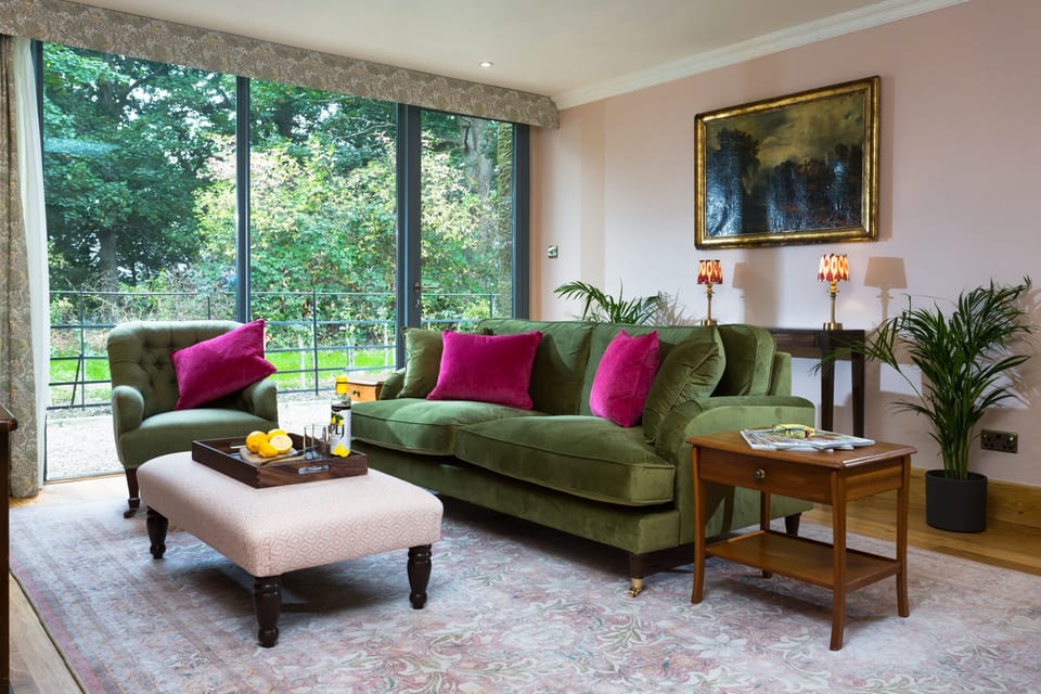 The elegant sitting room