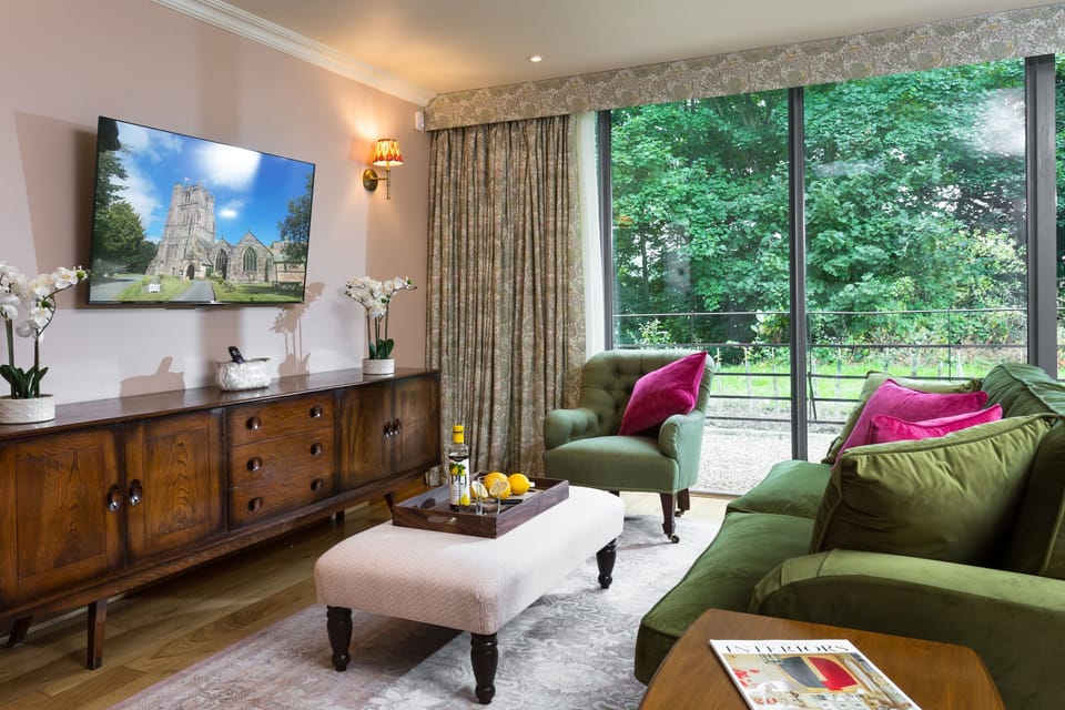 Relax in the cosy sitting room