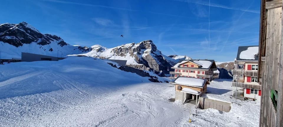 "Obere Frutt" neighborhood in winter