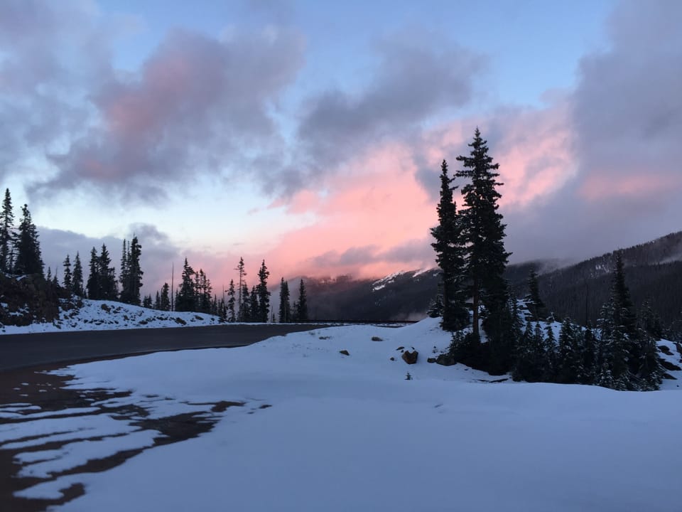 Grandy county beautiful views and sunset