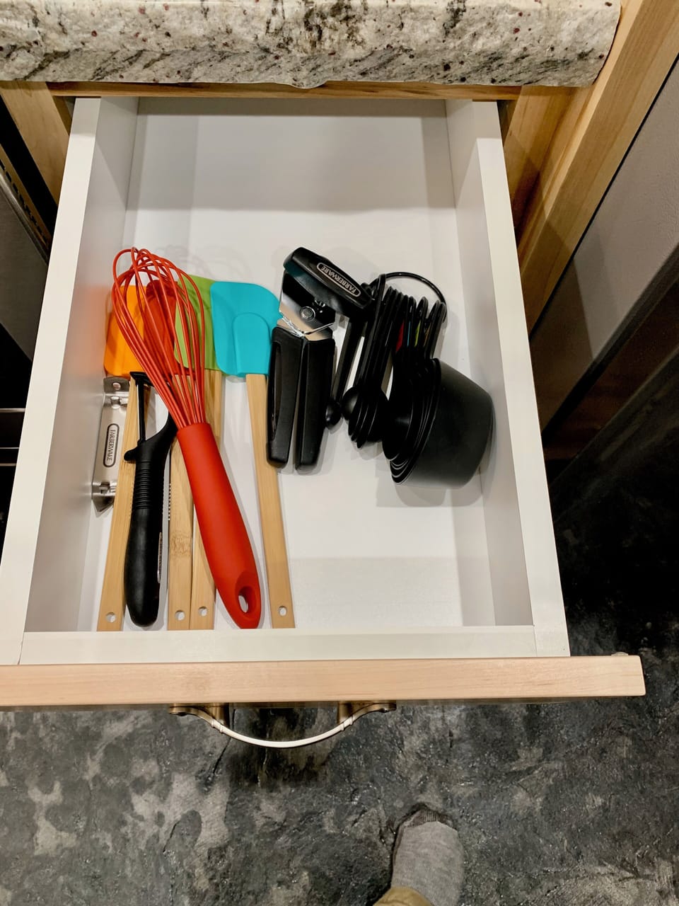 Large kitchen fully equipped with everything needed for home-cooked meals.