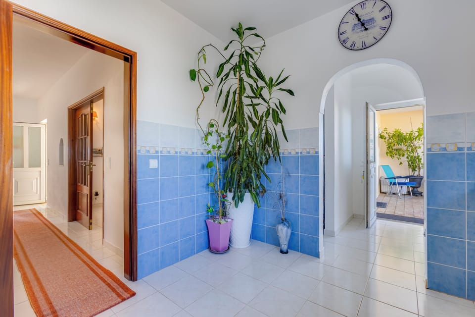 A bright and welcoming interior corner that adds to the villa’s relaxed feel