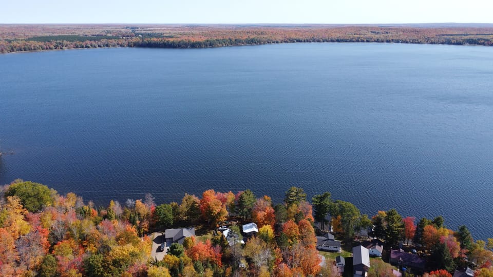 Nestled on the shores of Pine Lake, a 1,673-acre all-recreation lake.